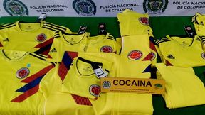 Mundial 2018. Kokaina ukryta w strojach reprezentacji Kolumbii