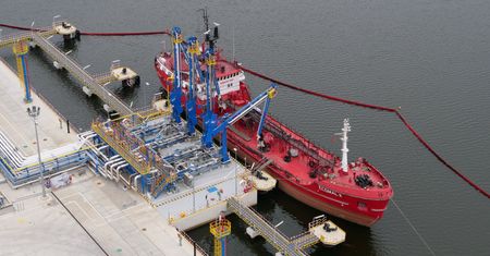 ORLEN uruchomił Morski Terminal Przeładunkowy na Martwej Wiśle w Gdańsku. Strategiczna inwestycja powstała głównie dzięki polskim firmom