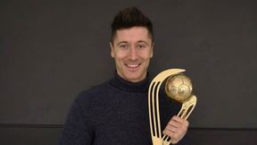Lewandowski odebrał nagrodę i pochwalił się nią w sieci. Uśmiech mówi wszystko