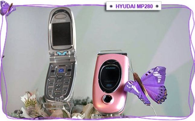 Hyundai MP 280 to telefon, który mógł zastąpić fiolkę perfum
