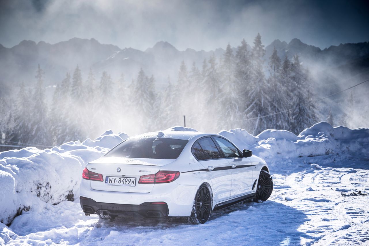 BMW M550i xDrive (2018) (fot. Mateusz Żuchowski)