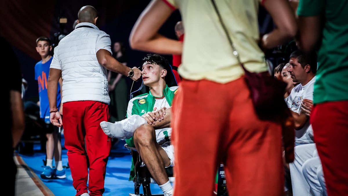 Materiały prasowe / VolleyballWorld / Na zdjęciu: Simeon Nikołow