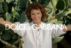 Sophia Loren w wiosennej kolekcji Dolce&Gabbana