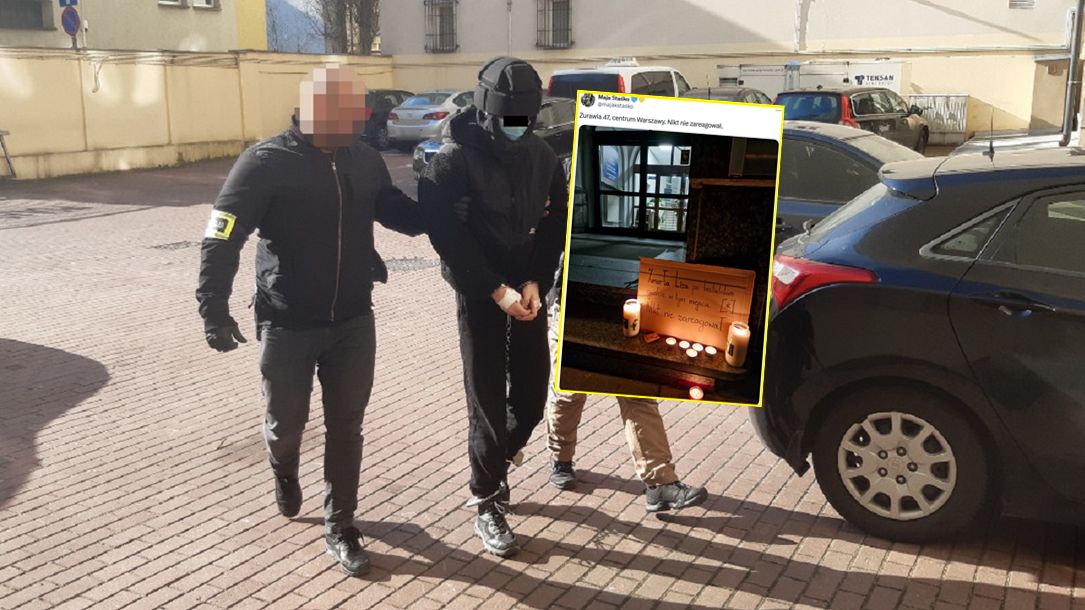 Bestialski gwałt w Warszawie. Zdjęcie z miejsca tragedii rozdziera serce