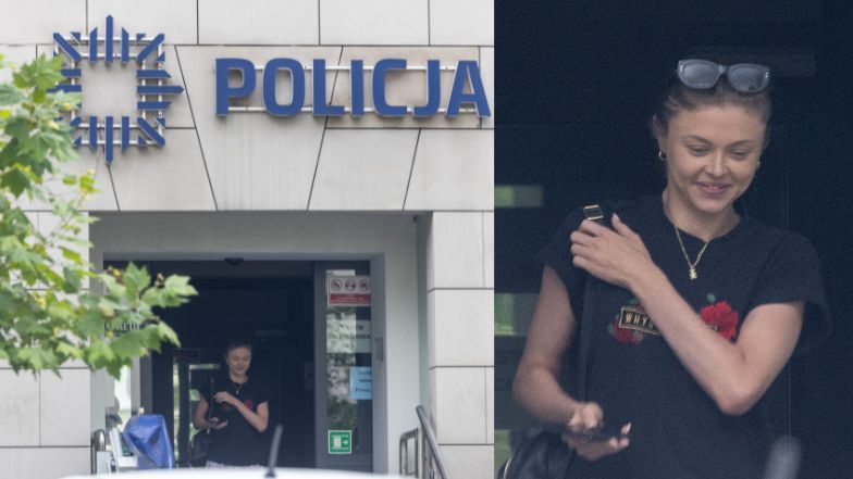 Joanna Opozda ponownie odwiedza komisariat policji