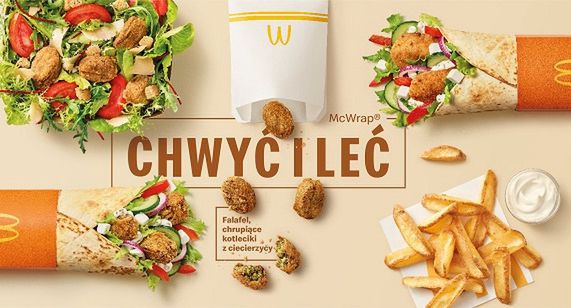 Falafele w ofercie McDonald's wsparte kampanią (wideo)
