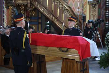 Pogrzeb Łukasza Litewki. Pierwsze słowa homilii