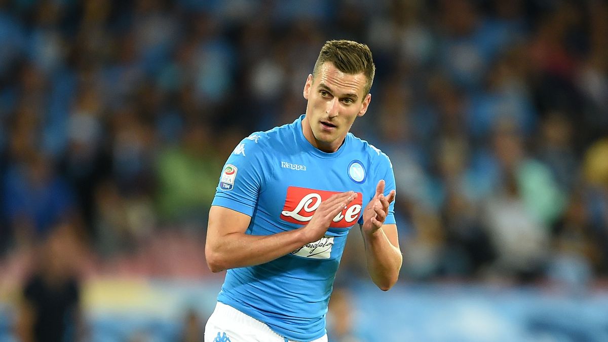 Getty Images / Francesco Pecoraro / Na zdjęciu: Arkadiusz Milik w barwach Napoli