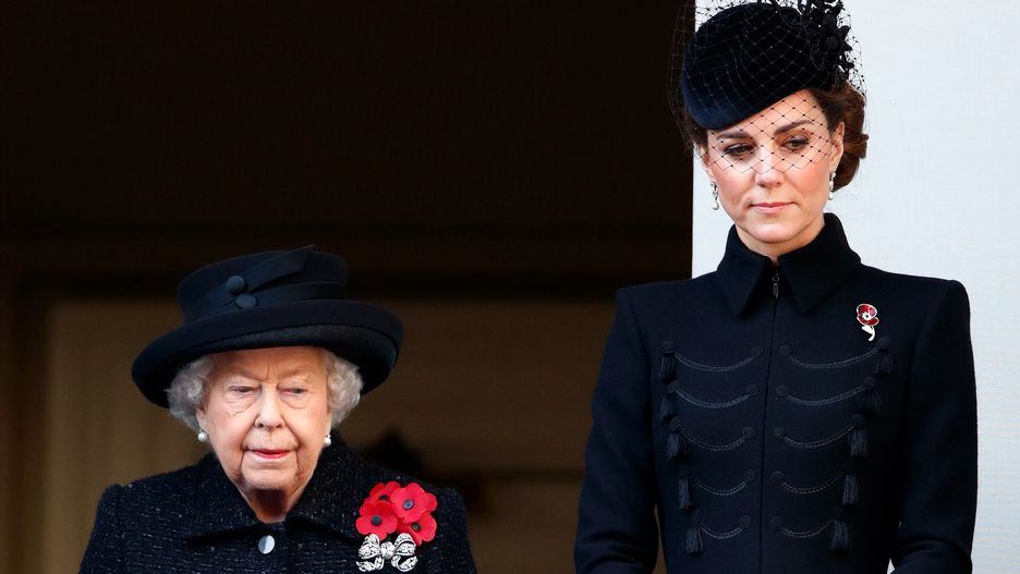 Kate Middleton i królowa Elżbieta II