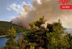 Pożar na wyspie Skopelos. "Turystom nie zagraża niebezpieczeństwo"