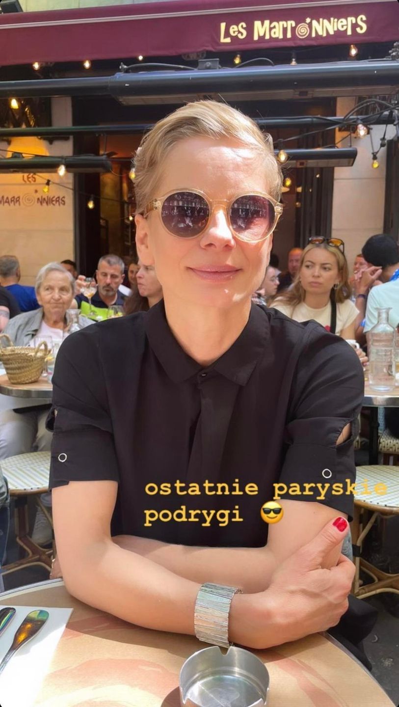 Magdalena Cielecka i Bartosz Gelner w Paryżu 