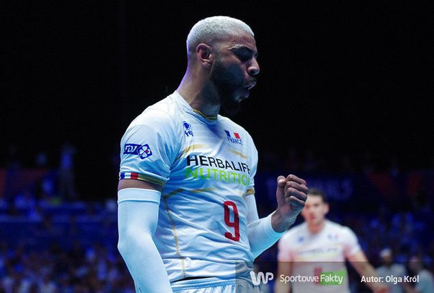 na zdjęciu: Earvin Ngapeth, gwiazdor reprezentacji Francji