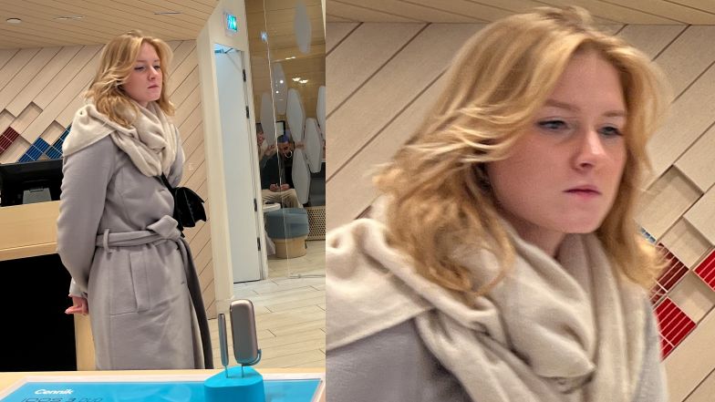 Kinga Duda w galerii handlowej