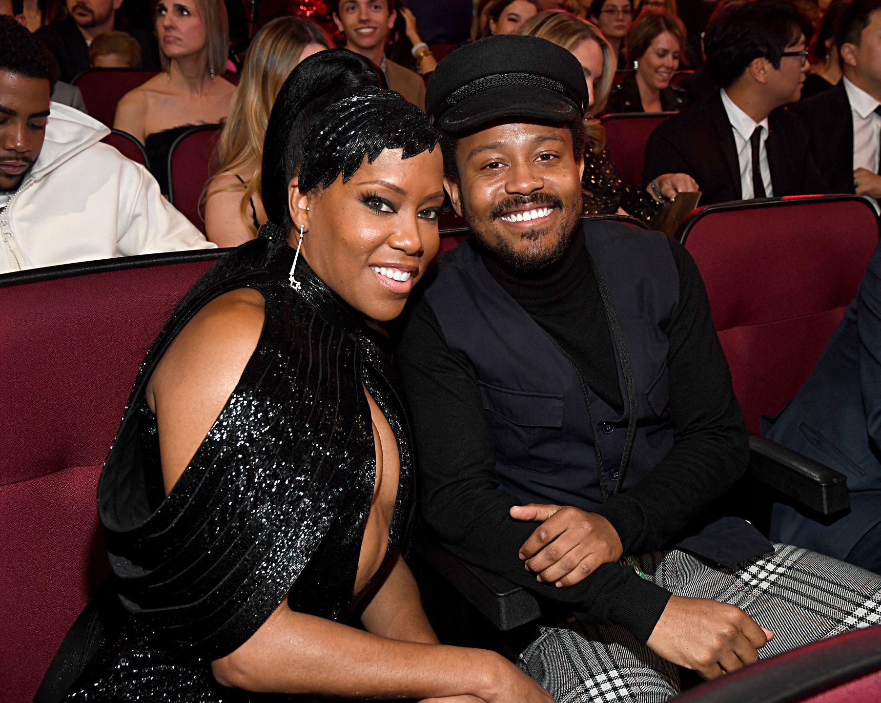 Regina King z synem