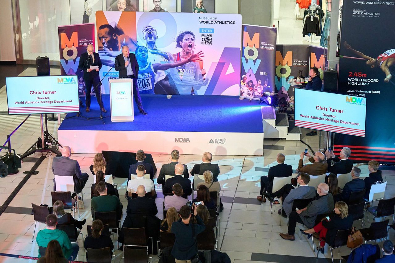 Oficjalne otwarcie wystawy The Museum of World Athletics 