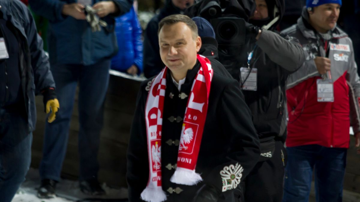 WP SportoweFakty / Kacper Kolenda / Na zdjęciu: Andrzej Duda