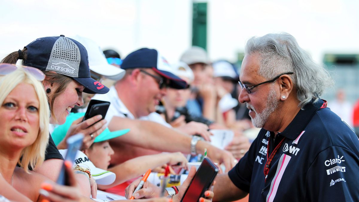 Materiały prasowe / Force India / Na zdjęciu: Vijay Mallya