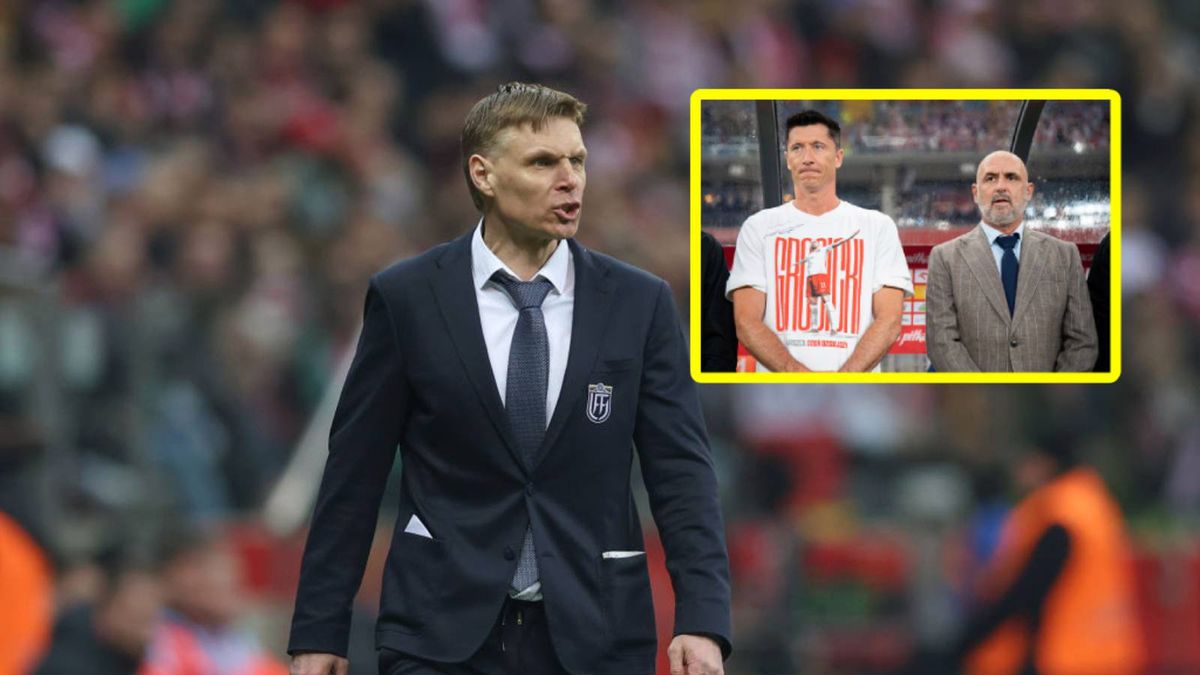 Getty Images / Grzegorz Wajda / Marcin Golba / Edgaras Jankauskas / Robert Lewandowski i Michał Probierz