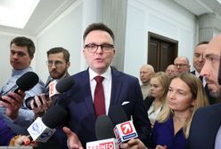 Hołownia o poparciu dla Witek. "Trudno jest mi wyobrazić sobie"