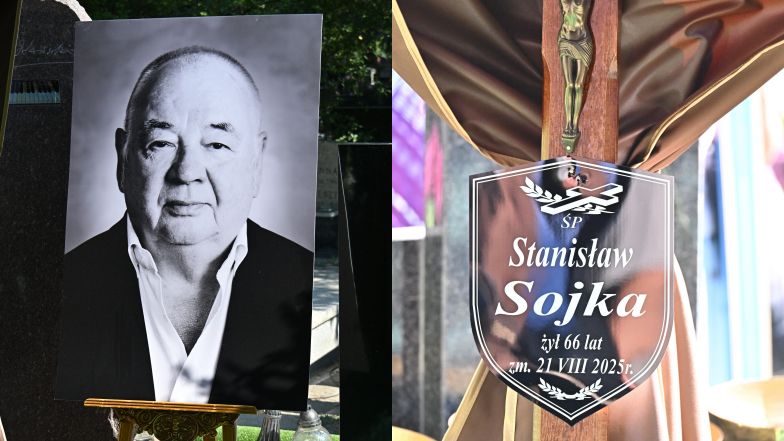 Na pogrzebie Stanisława Soyki odczytano słowa jego żony