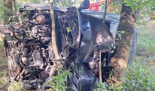 O krok od tragedii. Koło z ciężarówki uderzyło w samochód
