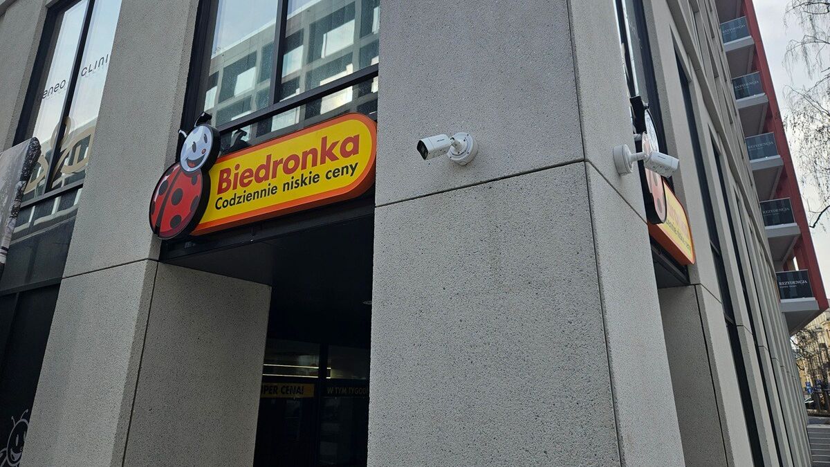 Biedronka przy ul. Wieniawskiej w Lublinie