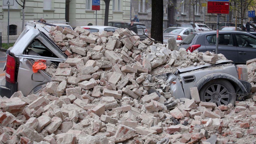 skutki trzęsienia ziemi w Zagrzebiu