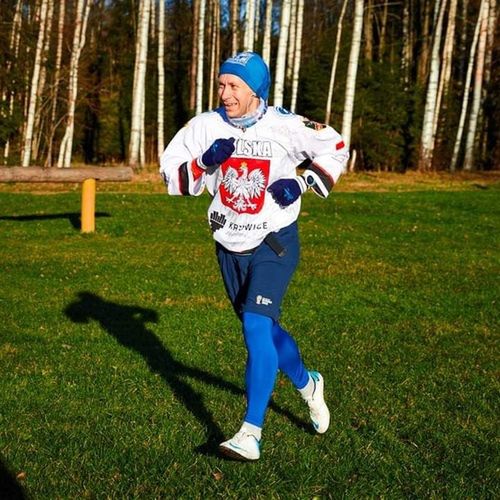 Wiktor Kowalski-Żgielski biega maratony i półmaratony. Fot. archiwum prywatne