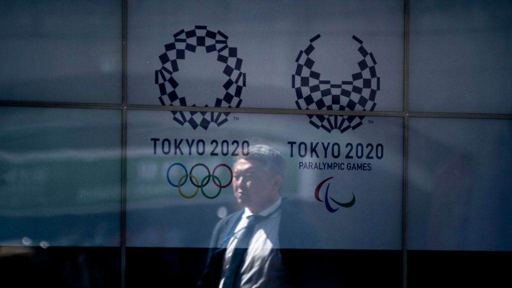 Zdjęcie okładkowe artykułu: Getty Images / Alessandro Di Ciommo/NurPhoto / Na zdjęciu: logo IO w Tokio