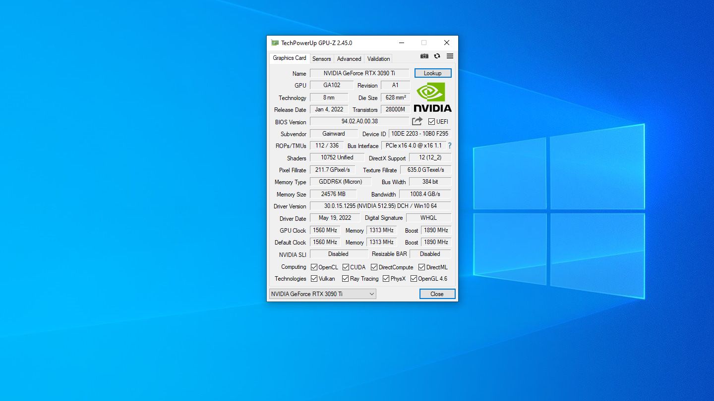 RTX 3090 Ti od środka
