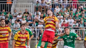 Potężna ulewa i przerwany sparing Jagiellonii Białystok