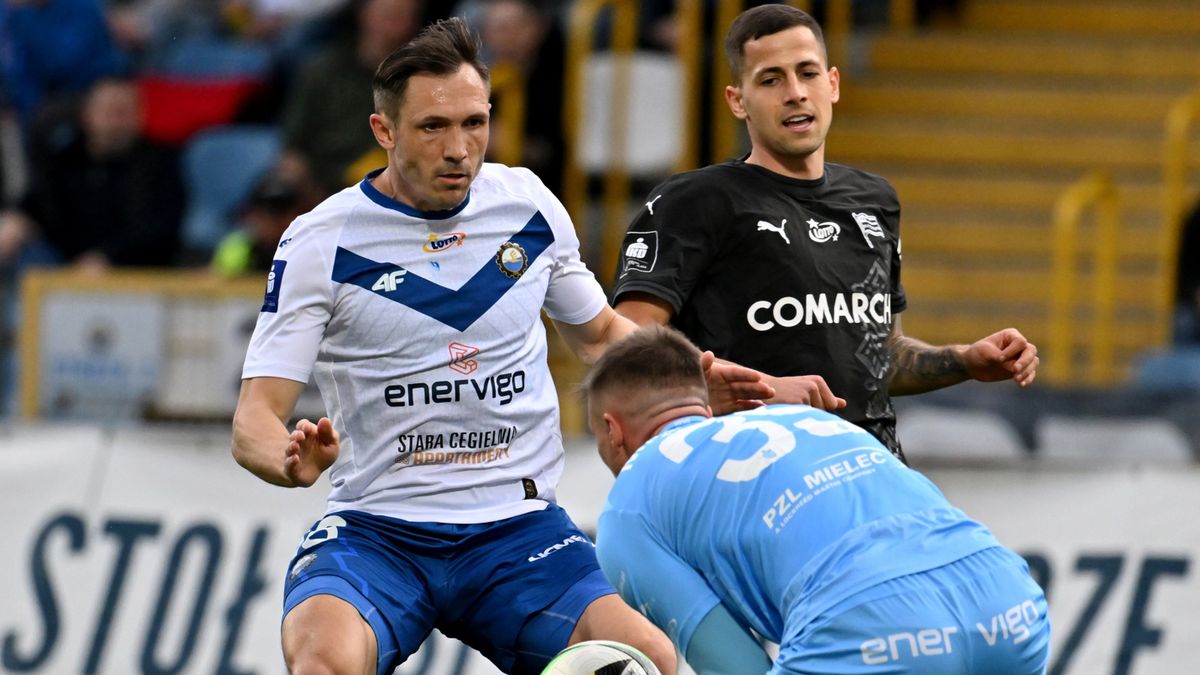 PAP / Piotr Polak / Mecz PKO Ekstraklasy: Stal Mielec - Cracovia