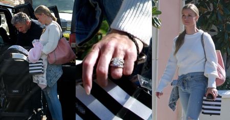 Naturalna Joanna Krupa OŚLEPIA masywnym diamentem na palcu podczas zakupów z Douglasem i malutką Ashą-Leigh (ZDJĘCIA)