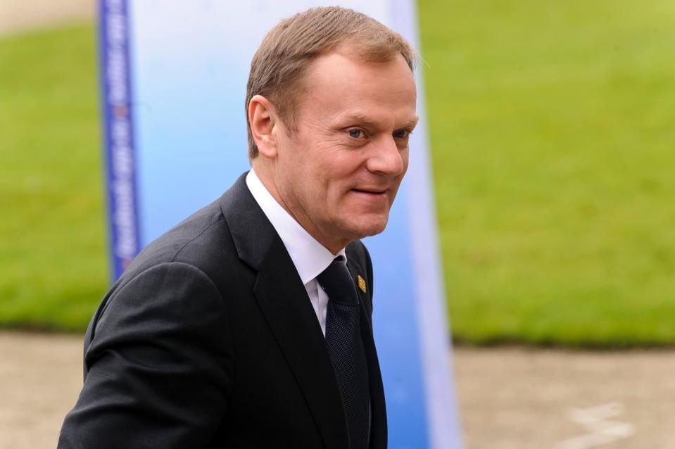 Tusk oszczędny w słowach