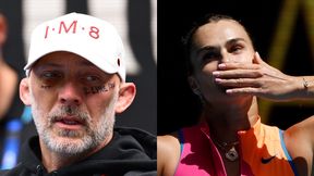 Trener Sabalenki z podbitym okiem. Wiadomo, co się stało