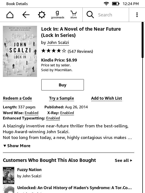 Recenzja Amazon Kindle 8 – świetny stosunek jakości do ceny 12