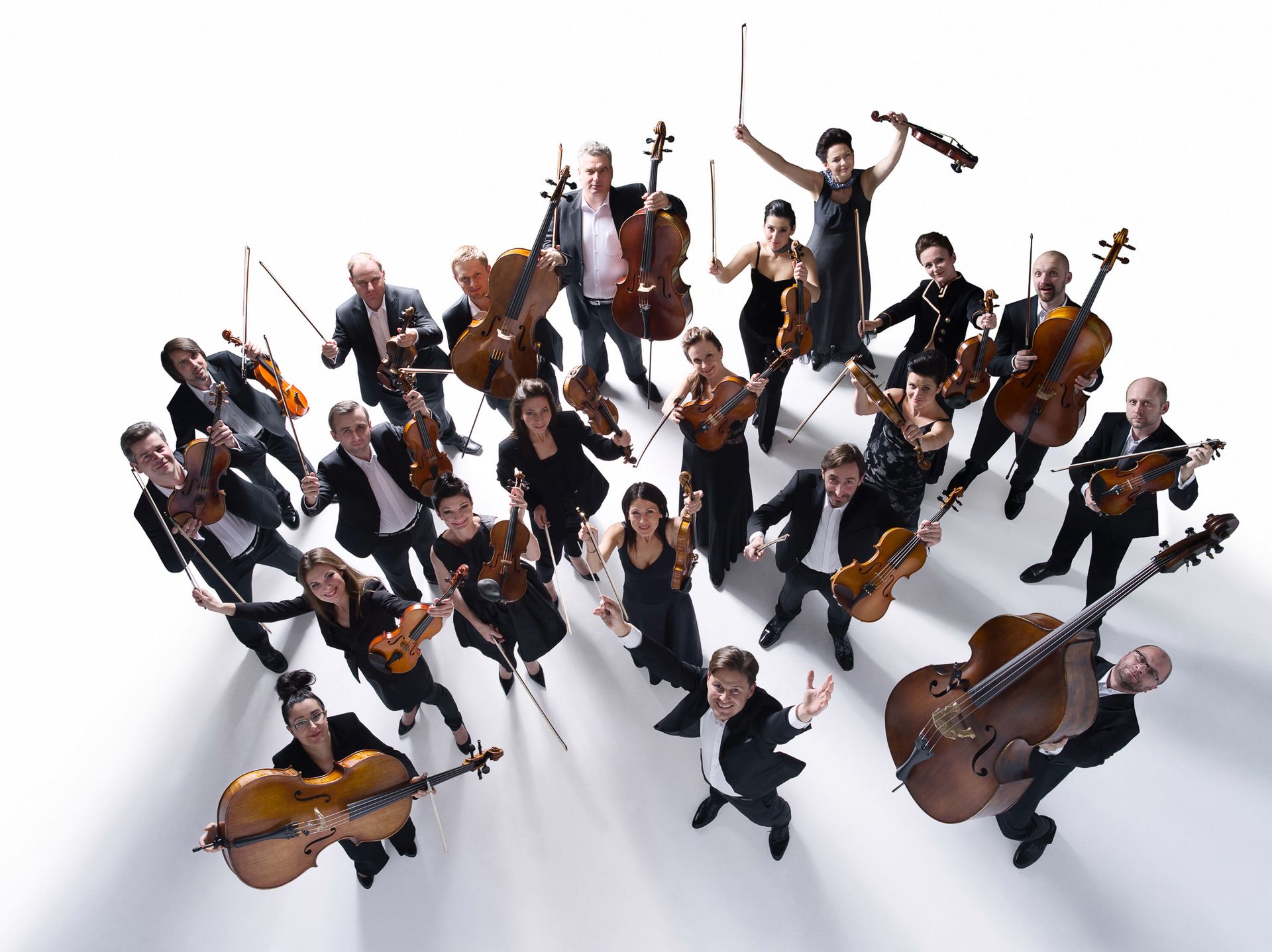 Sinfonietta Cracovia - jak powstała jubileuszowa sesja zdjęciowa dwudziestu muzyków? 4