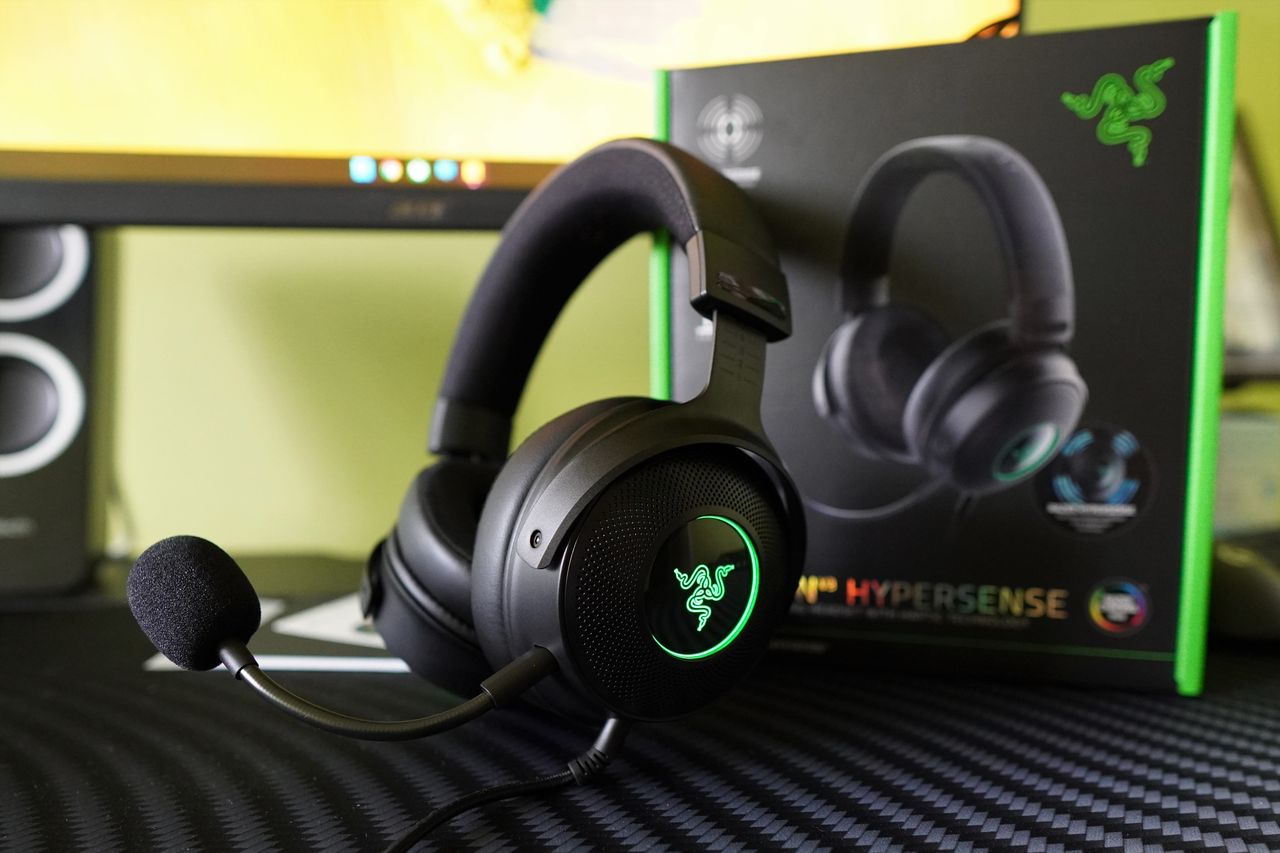 Razer Kraken V3 HyperSense - technologia haptyczna w słuchawkach dla graczy!