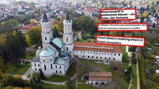 Atak nożownika w polskim klasztorze. Zagraniczne media piszą o tragedii