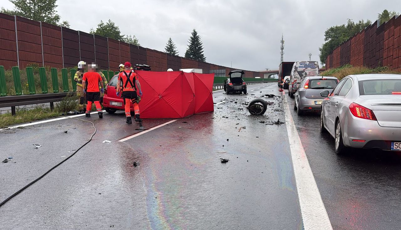 Zawrócił, bo nie chciał czekać w korku. Zginął na miejscu