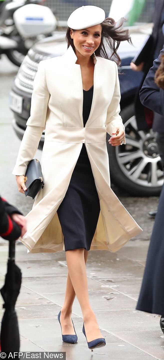 US actress Meghan Markle, fiancee of Britain's Prince Harry attends a Commonwealth Day Service at Westminster Abbey in central London, on March 12, 2018. Britain's Queen Elizabeth II has been the Head of the Commonwealth throughout her reign. Organised by the Royal Commonwealth Society, the Service is the largest annual inter-faith gathering in the United Kingdom. / AFP PHOTO / Daniel LEAL-OLIVAS
