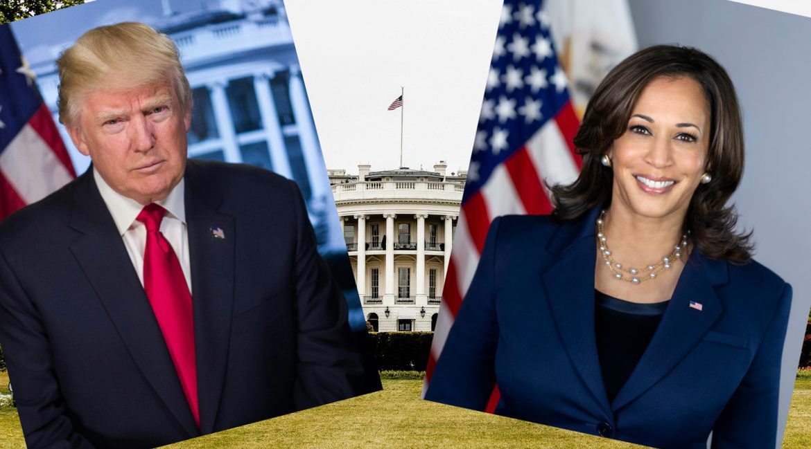 Donald Trump na prowadzeniu: Wygrywa w kluczowych stanach, Kamala Harris triumfuje na wybrzeżach