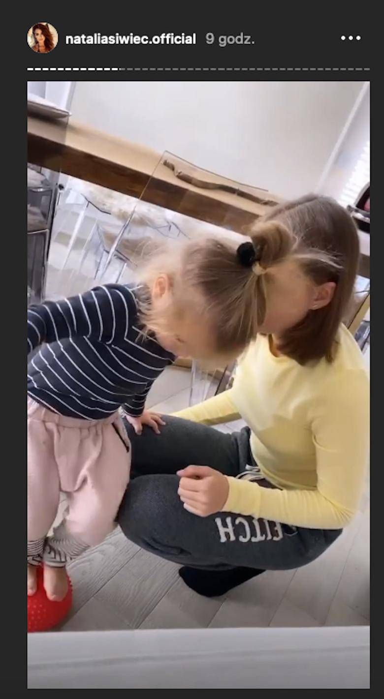 Oliwia Bieniuk zajmuje się córką Natalii Siwiec