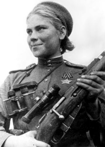 Róża Szanina w 1944 r. 