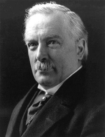 Premier Wielkiej Brytanii David Lloyd George 