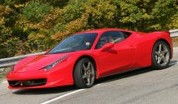 Ferrari 458 Italia rozbite w Świdnicy