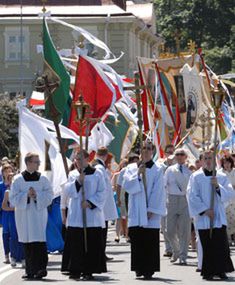 Uroczystości święta Bożego Ciała