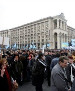 Na Majdanie w Kijowie trwa wiec poparcia dla koalicji