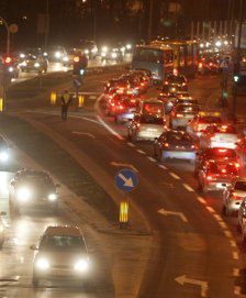 Ruch się zwiększa - wracajcie bezpiecznie do domów