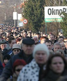 Marsz milczenia po zabójstwie w Myślenicach
